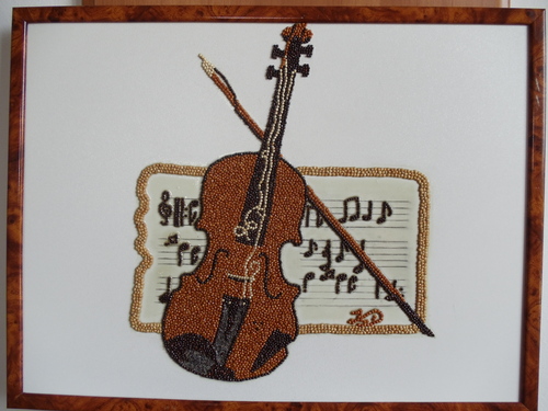 Cartoon: Violin (medium) by dkovats tagged seeds