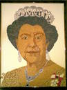 Cartoon: Elizabeth II (small) by dkovats tagged seeds
