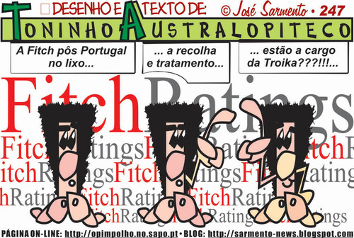 Cartoon: Fitch (medium) by jose sarmento tagged fitch