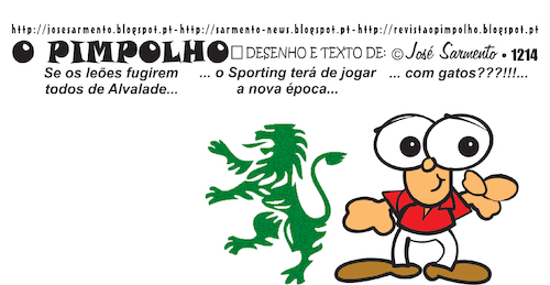 Cartoon: O Pimpolho (medium) by jose sarmento tagged pimpolho