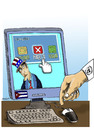 Cartoon: abajo el bloqueo (small) by adancartoons tagged cuba,euu,bloqueo