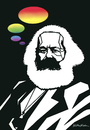 Cartoon: Karl Marx (small) by Atilla Atala tagged socialism revolution economy communism marxism worker work philosophy