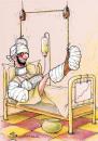Cartoon: be happy (small) by Liviu tagged hospital laugh health 