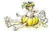Cartoon: Cinderella (small) by Liviu tagged cinderela watch late pumpkin 