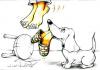 Cartoon: Fidelity (small) by Liviu tagged dog,slippers,hang,