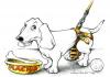 Cartoon: Good dog (small) by Liviu tagged leech dog macho 