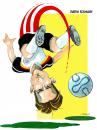 Cartoon: Klose (small) by Pohlenz tagged fußball football em miroslav klose