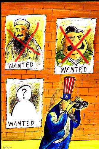 Cartoon: bin ladin (medium) by oguzgurel tagged humor