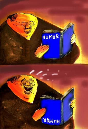 Cartoon: humor (medium) by oguzgurel tagged humor