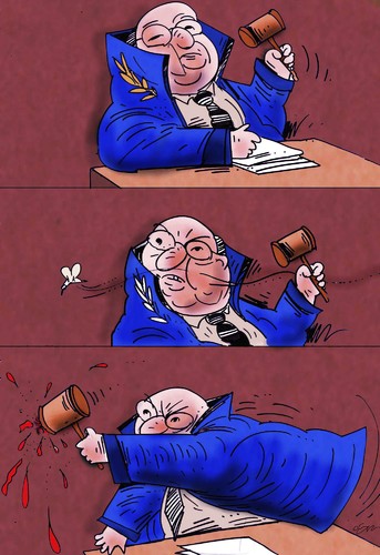 Cartoon: justice (medium) by oguzgurel tagged humor