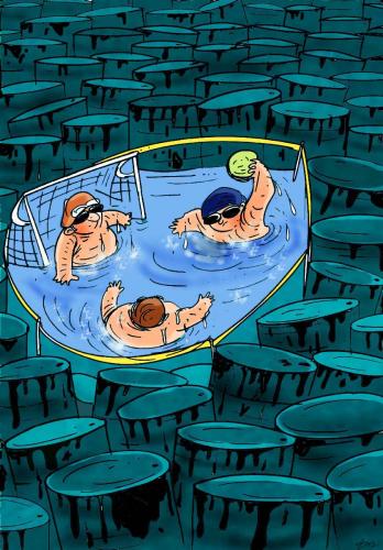 Cartoon: olimpic (medium) by oguzgurel tagged humor
