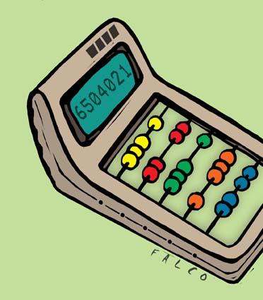 Cartoon: calculator (medium) by alexfalcocartoons tagged calculator