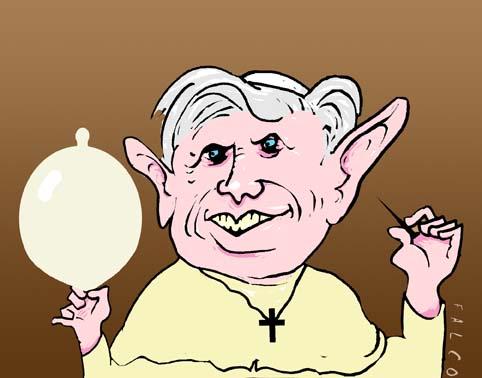 Cartoon: Pope (medium) by alexfalcocartoons tagged pope