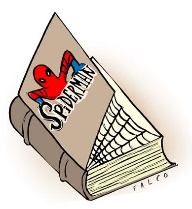 Cartoon: spiderman (medium) by alexfalcocartoons tagged spiderman