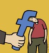 Cartoon: facebooked (small) by alexfalcocartoons tagged facebooked