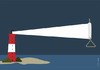 Cartoon: Lighthouse (small) by alexfalcocartoons tagged lighthouse