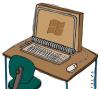 Cartoon: Microsoft (small) by alexfalcocartoons tagged computer tech internet microsoft 