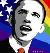 Cartoon: Obamagays (small) by alexfalcocartoons tagged obamagays
