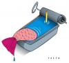 Cartoon: still alive (small) by alexfalcocartoons tagged fish,diving,can,