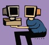 Cartoon: techs (small) by alexfalcocartoons tagged techs
