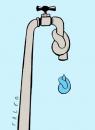 Cartoon: water (small) by alexfalcocartoons tagged water