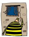 Cartoon: windowjail (small) by alexfalcocartoons tagged windowjail