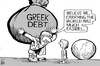 Cartoon: Greek debt (small) by sinann tagged greek debt atlas greece