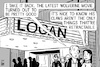 Cartoon: Logan movie (small) by sinann tagged logan,wolverine,retractable,claws