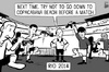 Cartoon: Rio 2014 (small) by sinann tagged rio,world,cup,football,2014,copacabana,sand,in,boots