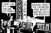 Cartoon: Space X launch (small) by sinann tagged space,facebook,ipo,failure,to,launch