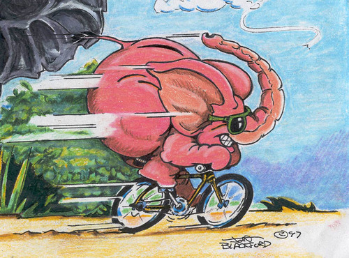 Cartoon: pink elephant (medium) by cartuneman tagged cartoon