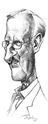 Cartoon: JAMES CROMWELL (medium) by ALEX gb tagged james,cromwell,american,actor,alex