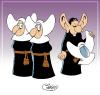 Cartoon: Nuns (small) by Salas tagged nun,religion,armando,salas,church