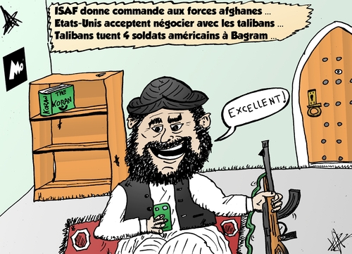 Cartoon: La joie de un taliban (medium) by BinaryOptions tagged optionsclick,options,binaires,nouvelles,infos,news,actualites,caricature,comique,taliban,islamiste,afghanistan,guerre,contre,terreur,isaf