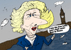 Cartoon: Maggie Thatcher caricature (small) by BinaryOptions tagged margaret,thatcher,maggie,baroness,prime,minister,posthumous,binary,option,options,news,caricature,optionsclick,trade,fiscal,torry,pm,political,politician,cartoon,webcomic,iron,lady,rust,peace