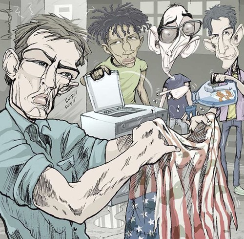 Cartoon: Dead Kennedys (medium) by wambolt tagged caricature,punk,rock,music