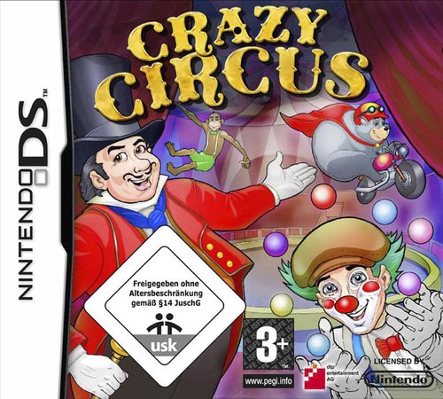 Cartoon: Nintendo Crazy Circus (medium) by wambolt tagged video,game,cover,art,kids