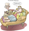 Cartoon: Die Psycho Anneliese (small) by wambolt tagged humor,cartoon,satire,neurosen