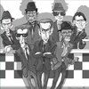 Cartoon: The Specials (small) by wambolt tagged caricature,ska,music,rock
