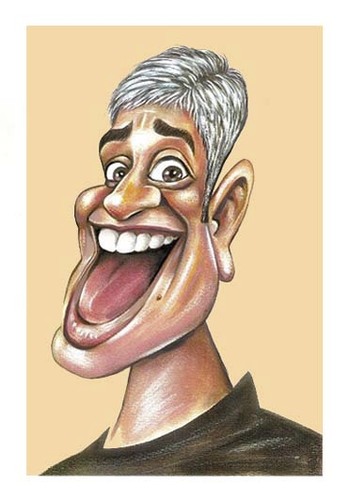 Cartoon: Mustafa BORA (medium) by MUSTAFA BORA tagged portre,caricature