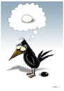 Cartoon: No title - Ridha H. Ridha (small) by Ridha Ridha tagged raven,rabe,egg