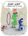 Cartoon: Taming (small) by Ridha Ridha tagged taming,usa,dollar,euro,money,tyranny,and,control