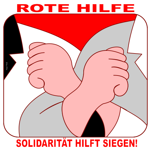 Cartoon: Rote Hilfe (medium) by symbolfuzzy tagged hilfe,rote,sozialismus,kommunismus,logos,logo,symbole,symbolfuzzy