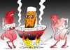 Cartoon: Hell (small) by tunin-s tagged laden