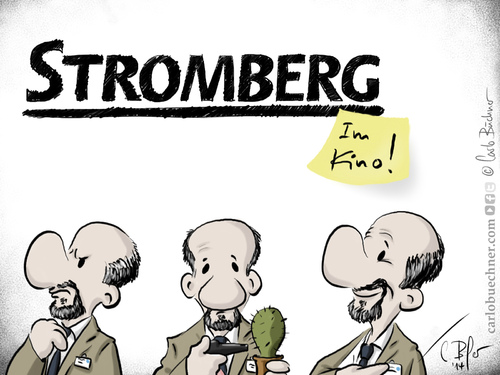Cartoon: STROMBERG der Film (medium) by Carlo Büchner tagged stromberg,bernd,der,film,2014,capitol,versicherung,kino,christoph,maria,herbst,humor,comedy,satire,parodie,carlo,büchner,arts,cartoon