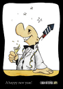 Cartoon: Happy New Year! (small) by Carlo Büchner tagged happy,new,year,silvester