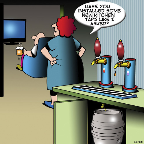 Beer taps