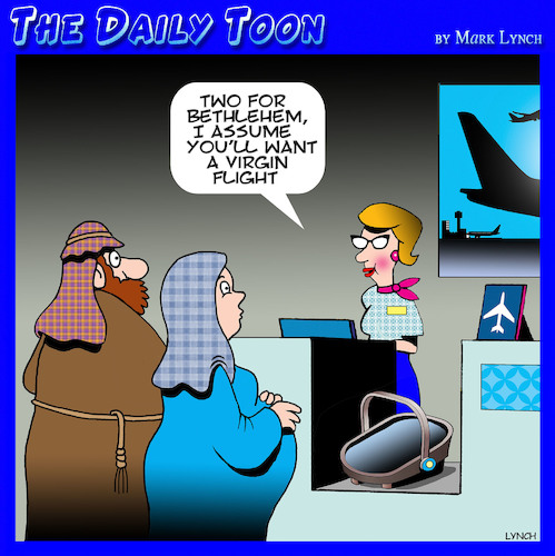 Cartoon: Bethlehem (medium) by toons tagged jesus,virgin,birth,joseph,and,mary,nativity,scene,airlines,jesus,virgin,birth,joseph,and,mary,nativity,scene,airlines