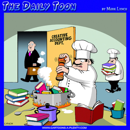 Cartoon: Cooking the books (medium) by toons tagged accountants,accounts,dept,accountants,accounts,dept