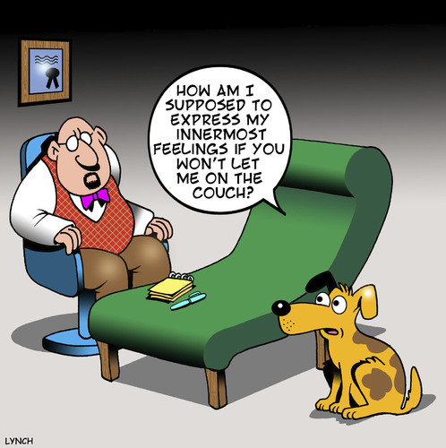 Cartoon: Dog psychatrist (medium) by toons tagged dogs,animals,shrink,personal,problems,mental,anguish,pets,dogs,animals,shrink,personal,problems,mental,anguish,pets